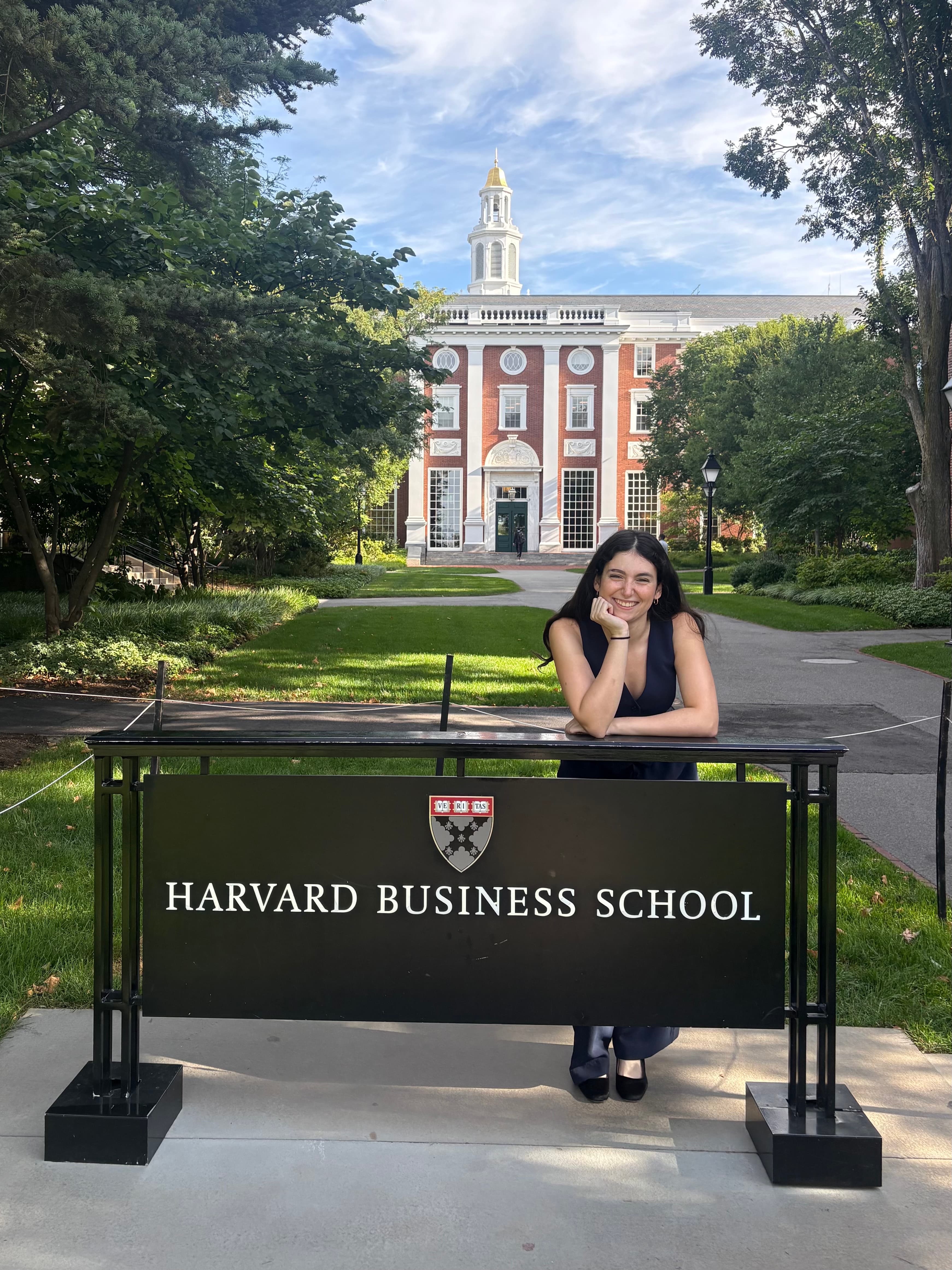 Liz Moerman at Harvard Business School